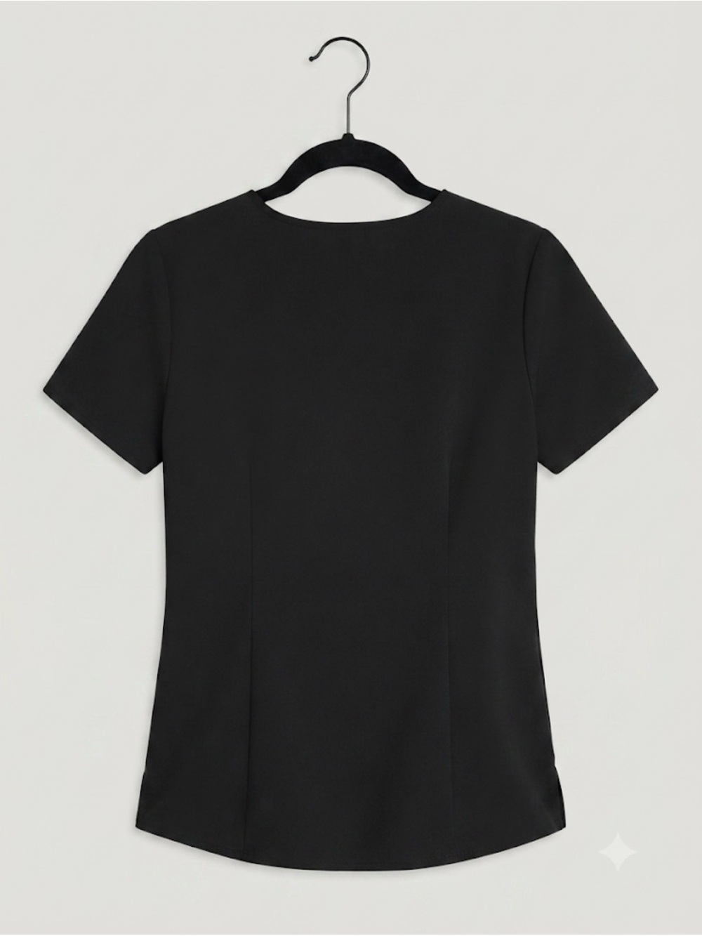 FIGS Catarina size SP Classic V-Neck Scrub Top in Black single pocket women’s - Picture 2 of 6